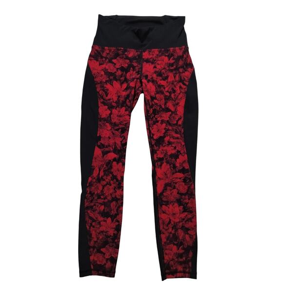 Lululemon women Train Times Fast Pace Special Edition 25" black leggings Size 6 - Picture 2 of 12